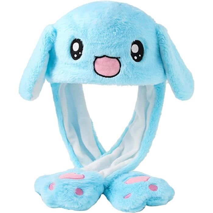 Chapeau Ours à Oreilles Mobiles Laahoem - Peluche Mignon Pour Cosplay, Cadeau Anniversaire