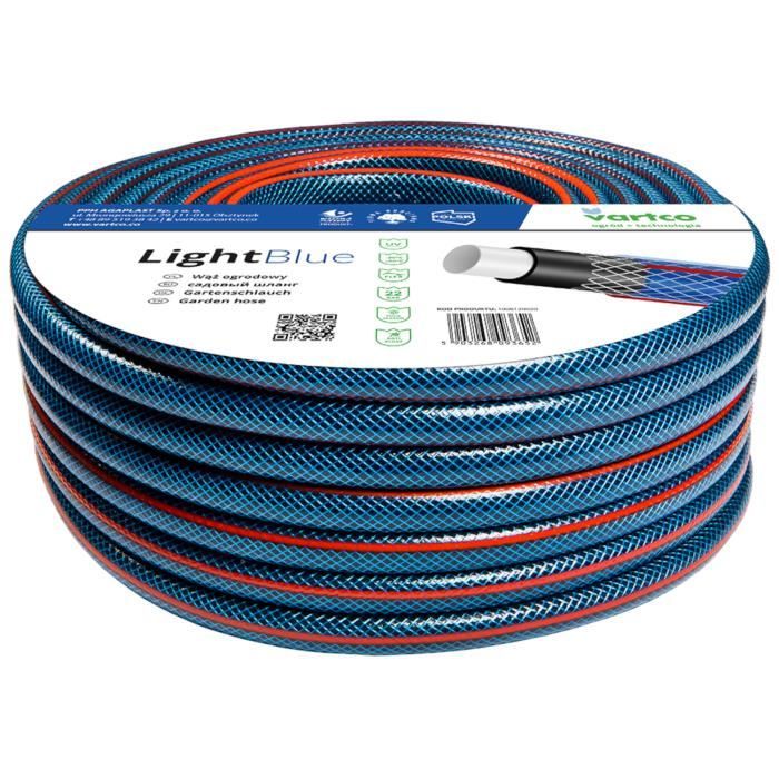 Tuyau darrosage 3/4 Vartco Light Blue 4 couches 20m de longeur