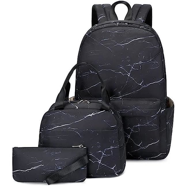 Personnalisé Prenom Sac A Dos Scolaire Avec Sac à Lunch, Trousse à