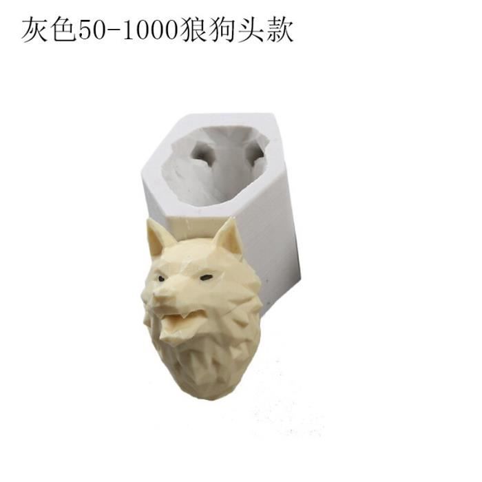 Silicone Gateau Moule Stereo Chien Tete De Lion Fondant Gateau Moule Bricolage Mousse Gateau Chocolat Decor Moules Cuisi W109 Cdiscount Maison