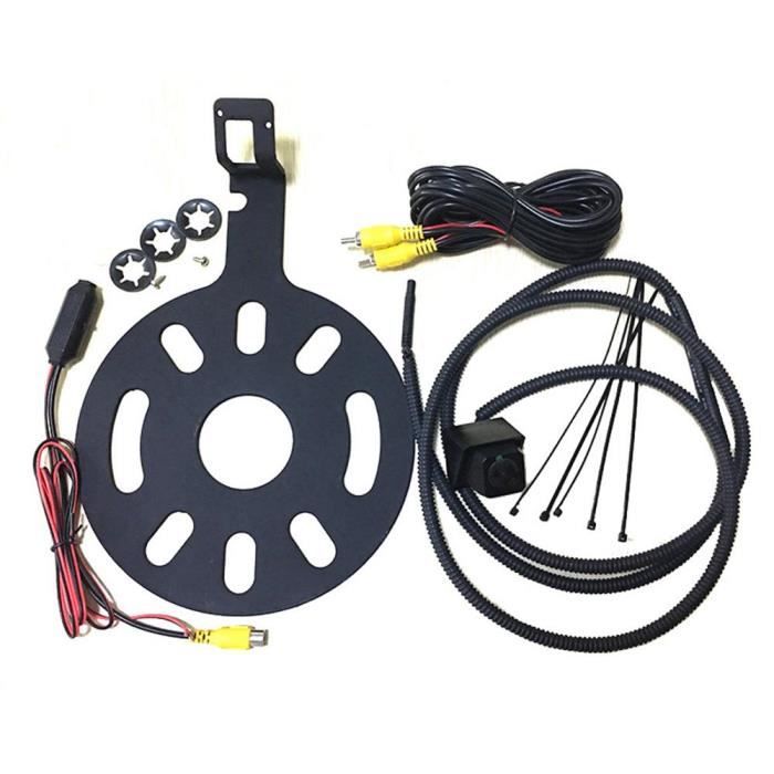 Caméra De Recul Pour Pneu De Secours – 160° Grand Angle IP68 – Compatible 2007-2018 (ouverture à 12h)
