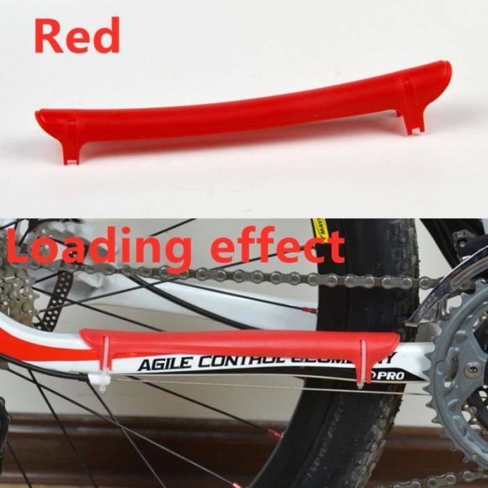 Brosse Triple Face Pour Chaîne De Vélo – ABS, Rouge/bleu, 250x80x30 Mm, 75 G, Pour Moto Aussi