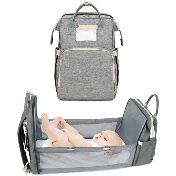 Sac pour transporter les effets du bébé, faisant aussi office de berceau -  E-Achat 🇲🇱