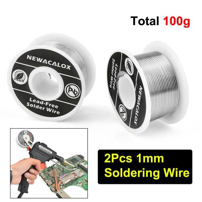 Kit Fer A Souder Qivine Electrique Pistolet A Souder Metal 60W, Portatif Fer à Souder Kit Soudure Coupe Dérouillage Kit Fer A Souder Qivine Electrique Pistolet A Souder Metal 60W, Portatif Fer à Souder Kit Soudure Coupe Dérouillage