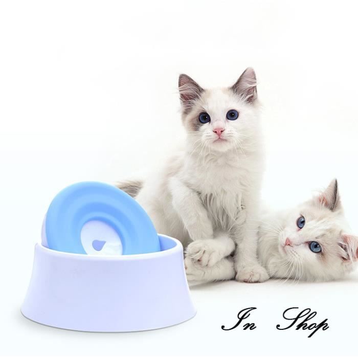 Gamelle Chat Chien Gamelle Anti Debordement Bol D Eau De Flottabilite Pour Chien Chats Contenance 10 Ml Cdiscount