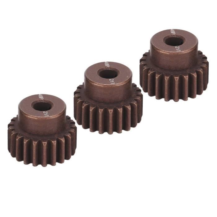 Fasizi – Lot De 5 Pignons 48DP 29T à 33T – Pour Moteur Sans Balais 1/10 RC – Métal Anodisé Et Antirouille