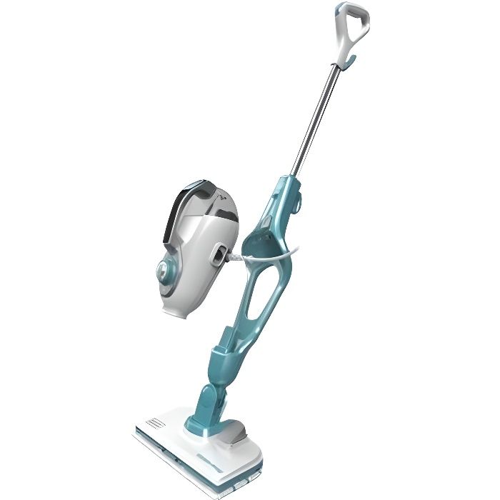 Nettoyeur à vapeur balai BLACK+DECKER FSMH1321J - Blanc - Vapeur - 1300 Watt - 0.5 litre