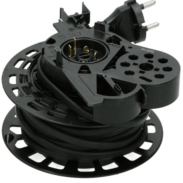 Enrouleur de câble - BOSCH - Aspirateur - Compatible avec plusieurs modèles - Couleur noire - Mixte