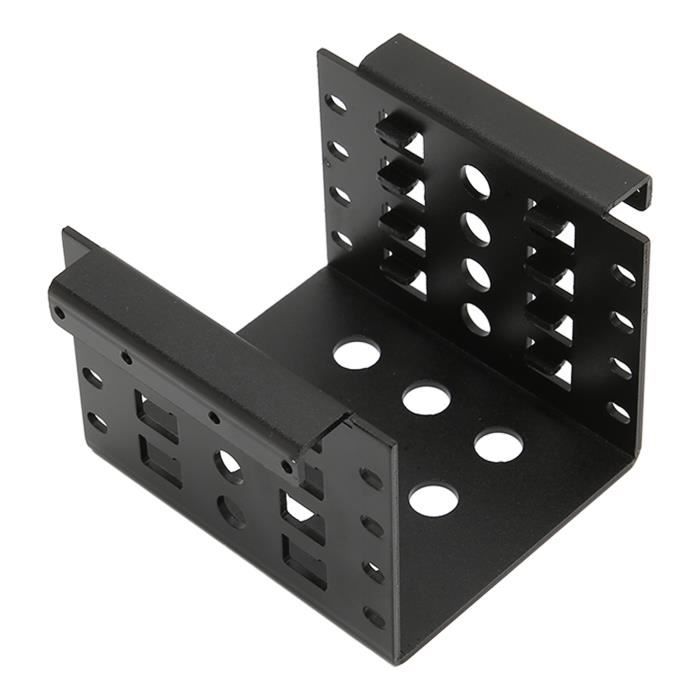 Nicoone Cage Montage 4 Disques Durs 2.5" HDD SSD – Alliage Aluminium, Refroidissement Optimal, SATA/IDE