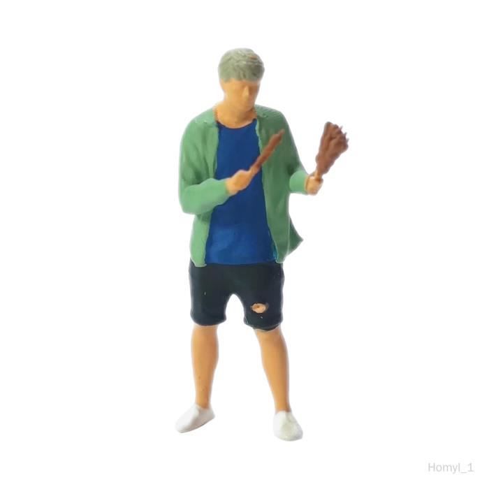 Figurines NOCH 16200 - Monde Du Barbecue, Set De 5 Figurines Et Accessoires Pour Maquettes Et Dioramas - 8
