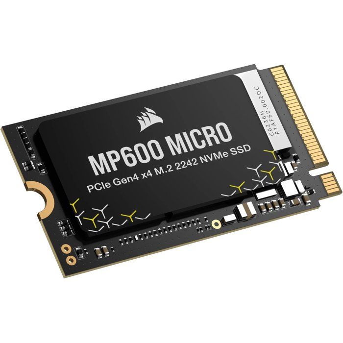 CORSAIR - MP600 MICRO - Disque Dur SSD - 2 To - NVMe PCIe M.2 2242