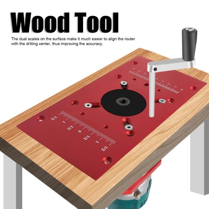 Aluminium Router Table Insert Plate Router Table Insert Plate Aluminum ...