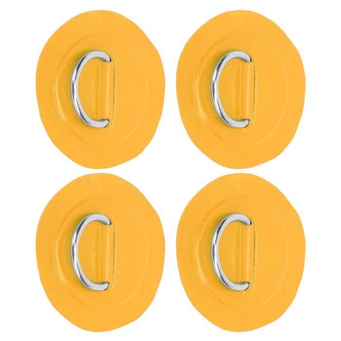 4 Patchs Anneau Bleu Pour Planche Surf - 11cm PVC Inox - Uxcell NEUF