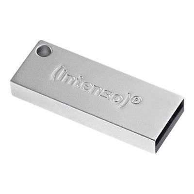 Clé USB - INTENSO - USB DRIVE 3.0 - 64 Go - Argenté - Vitesse de lecture jusquà 35 Mo/s