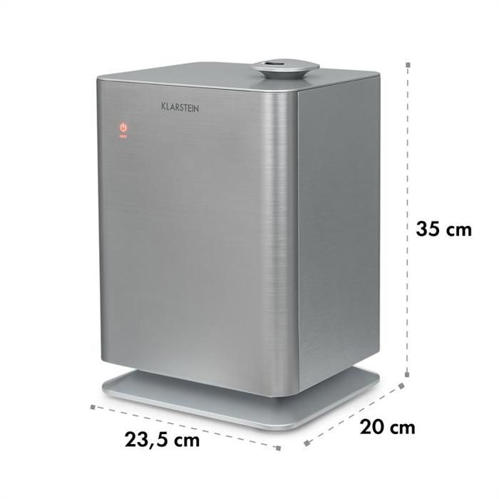 Rafraichisseur D'Air Klarstein 5-en-1 - Ioniseur, Humidificateur, Ventilateur - 360m³/h, 50W