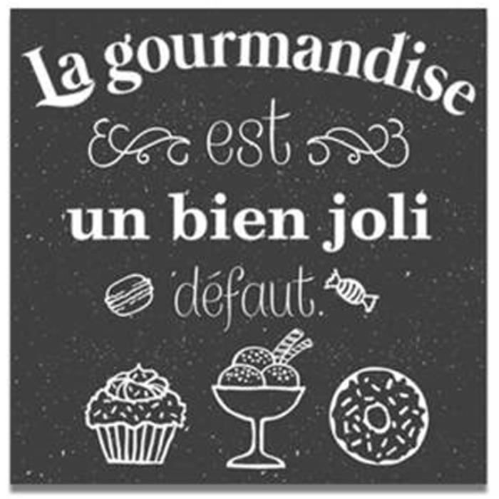 Toile Createur Citations Noir La Gourmandise Est Un Bien Joli Defaut 28x28 Cm Q3168 Achat Vente Tableau Toile Cdiscount Toile Createur Citations Noir La Gourmandise Est Un Bien Joli Defaut 28x28 Cm Q3168 Achat Vente Tableau Toile Cdiscount