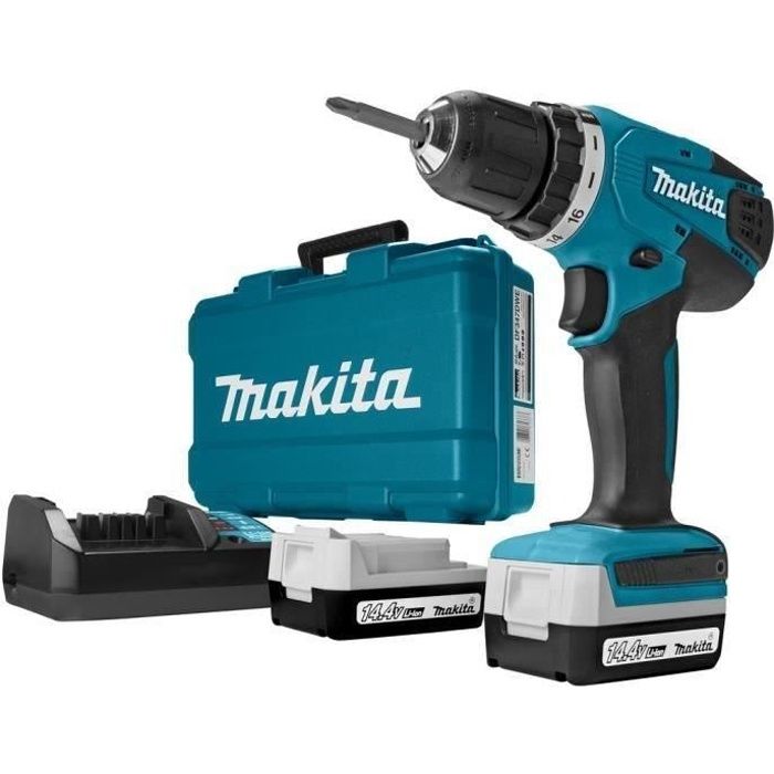 Makita Perceuse Visseuse Sans Fil Df347dwe 14 4 V Livree Avec 2 Batteries 1 3 Ah Li Ion Achat Vente Perceuse Makita Perceuse Visseuse Sans Fil Df347dwe 14 4 V Livree Avec 2 Batteries 1 3 Ah Li Ion Cdiscount