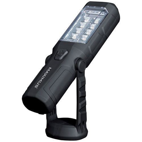 Lampe torche - MAXIMUS - Multifonctions - 3W + 1W - 240 + 60 lumens - IP20 - Noir Lampe torche - MAXIMUS - Multifonctions - 3W + 1W - 240 + 60 lumens - IP20 - Noir