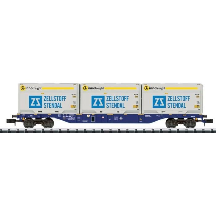 ROCO 77346.A+77389.B Wagon Transport de Conteneurs Bertschi Sur Demande Märklin