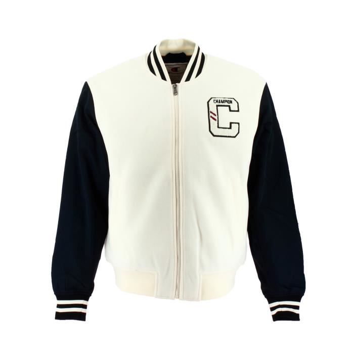 CHAMPION Blouson Champion Homme Beige Cdiscount Pr t Porter