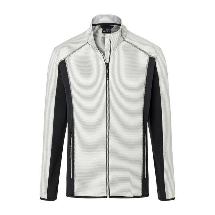 veste polaire blanche