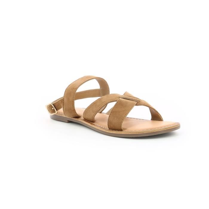 Sandales Kickers femme - Cdiscount Chaussures