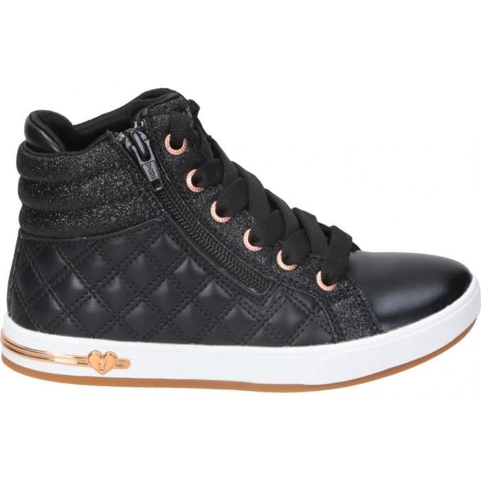 SKECHERS - BOTAS SKECHERS 310600L-BKRG NIÑA NEGRO - (34) Noir ...