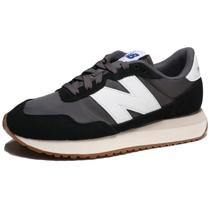 New Balance Basket New Balance 237V1 - Mixte - Noir - Lacets - Tige en mesh et daim - Semelle extérieure ondulée