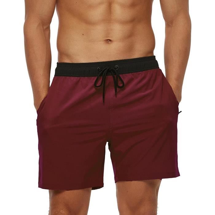 Short de bain homme avec poche zippée deals