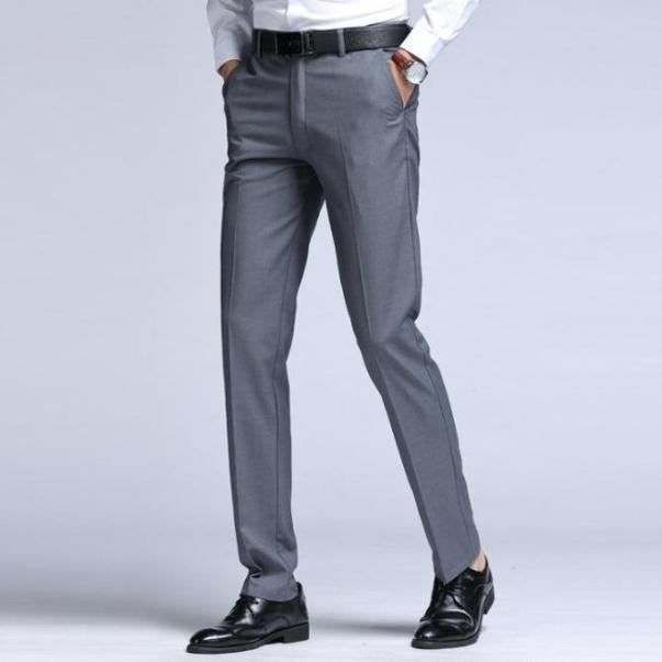 Pantalons Hommes En Sans Repasser Homme Pantalon De Costume En