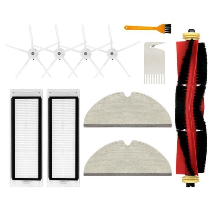 2 Brosses Latérales Pour Roborock S5 Max, S6, Etc. - Pièces Neuves, Compatibles Multiples Modèles