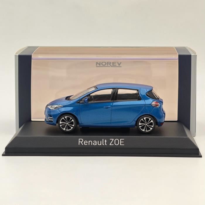 Voiture miniature - NOREV - Renault ZOE Blue - Moulé sous pression - Collection de voitures - Cadeau