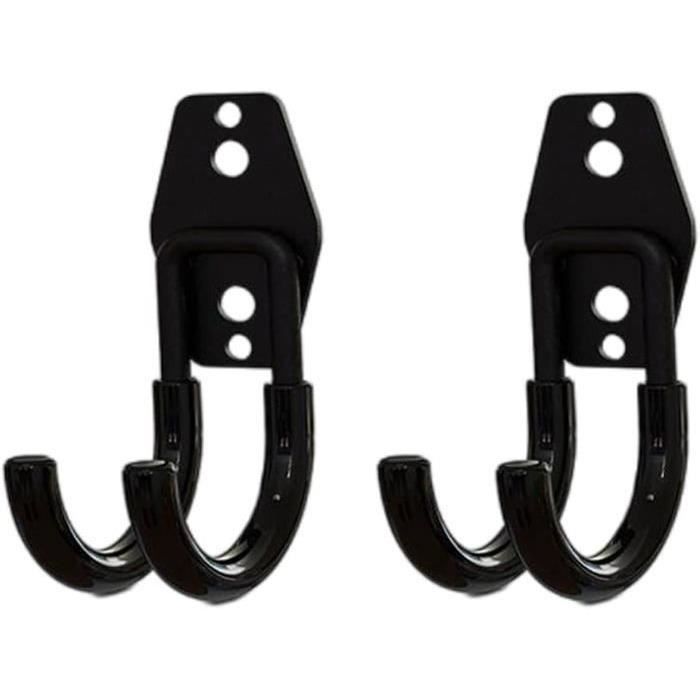 🎧 Lot De 2 Supports Casque Pour Bureau - Crochet Sans Vis, Design élégant En Aluminium - Pour Casque Gaming, Accessoires, Câbles - 9