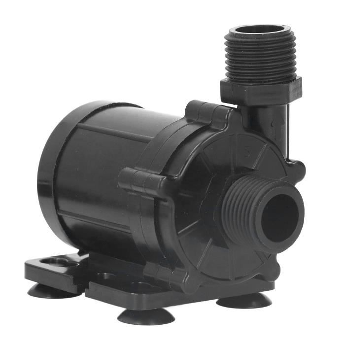 Pompe Sans Balais Riloer DC12V Mini Pompe à Eau Étanche 6W QR50C - Circulation Fontaines Et Refroidissement