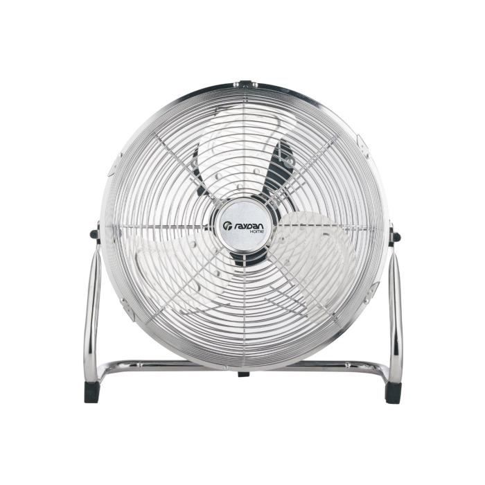 Ventilateur de style industriel Ø30cm 50W Raydan Home. Argent - Raydan Home