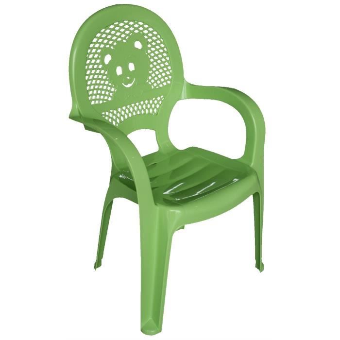 meuble pour enfant jaune pour jardin//ext/érieur Chaise en plastique pour enfant lot de 4