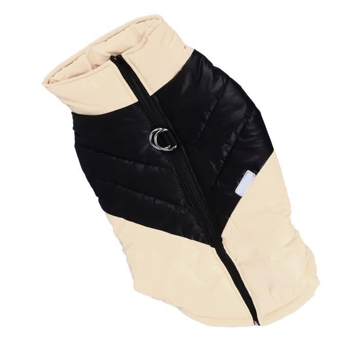 Comparer les prix de Manteau pour chien - SALUTUYA - Kaki - Imperméable - Réfléchissant - Confortable XL