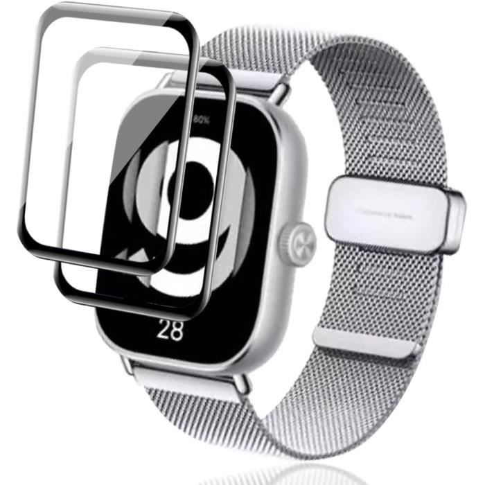 Blueshaweu 6 Pièces Protection Écran Compatible Avec Taopon ZL54 1.83" Smartwatch - TPU Haute Définition Sans Bulles Transparent