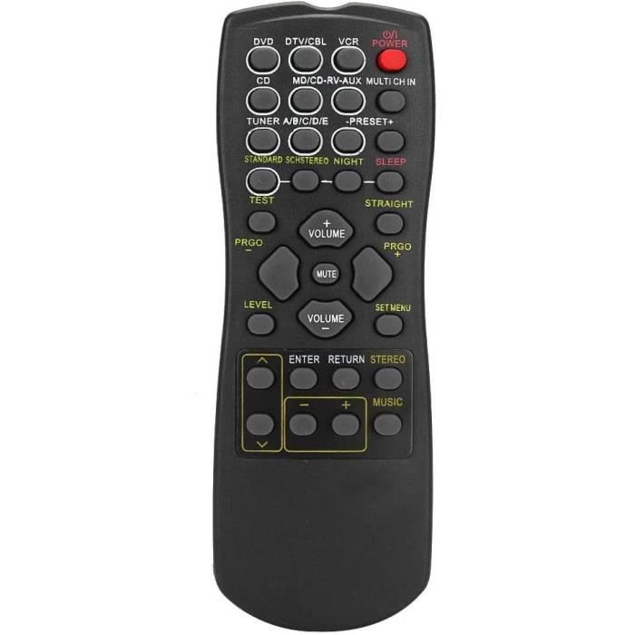 Télécommande De Remplacement Pour Yamaha WD10860EU, RX-V2500, RX-V1600 – Compatible, Toutes Fonctions