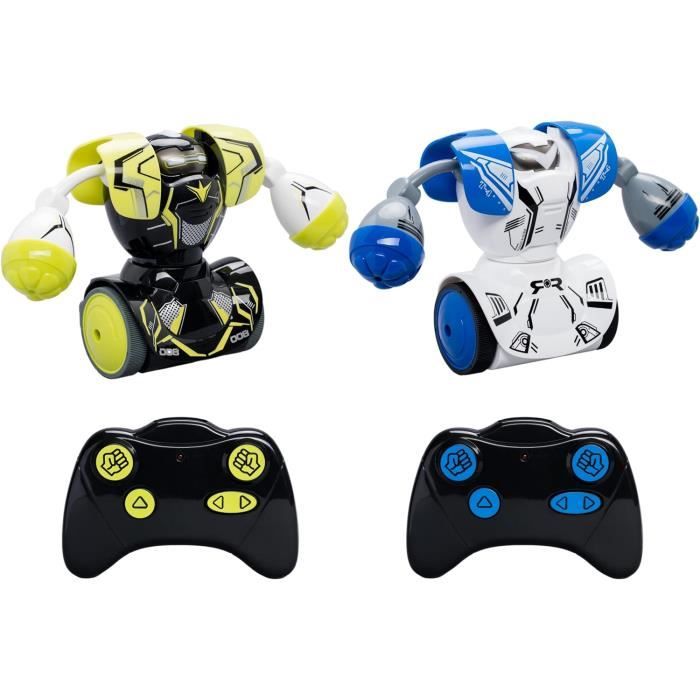 Pack 2 Robots Kombat Boxeur Télécommandé Emballage Ecologique, Facile À