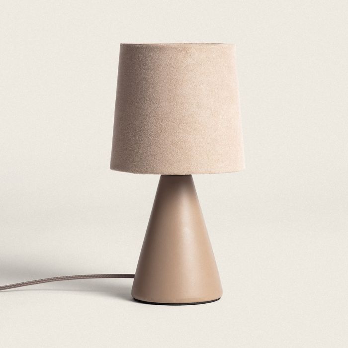 Lampe à Poser Céramique Artzai Brun