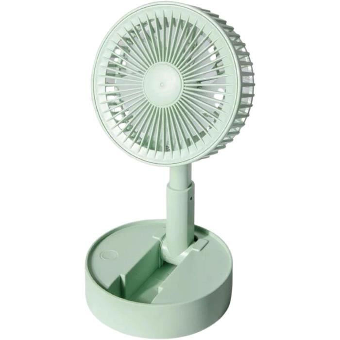 Ventilateur Portatif USB, Petit Ventilateur 5 Vitesses Avec Batterie 3000 MAh, Mini Ventilateur Silencieux Pour Shopping Et Bureau 96658989
