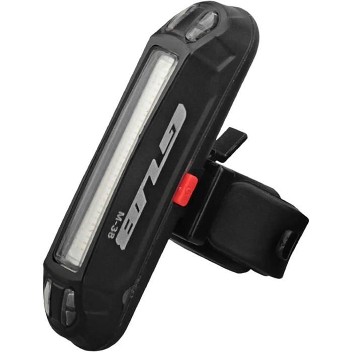 Support De Feu Arrière Pour Vélo En Silicone - Réglable, Système Clip, Fixation Facile Sans Outil