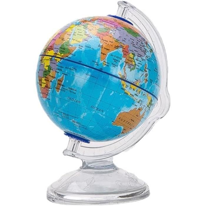 Mini Globe Antique 10 Cm-14 Cm Globe Terrestre Géographique Éducatif 3