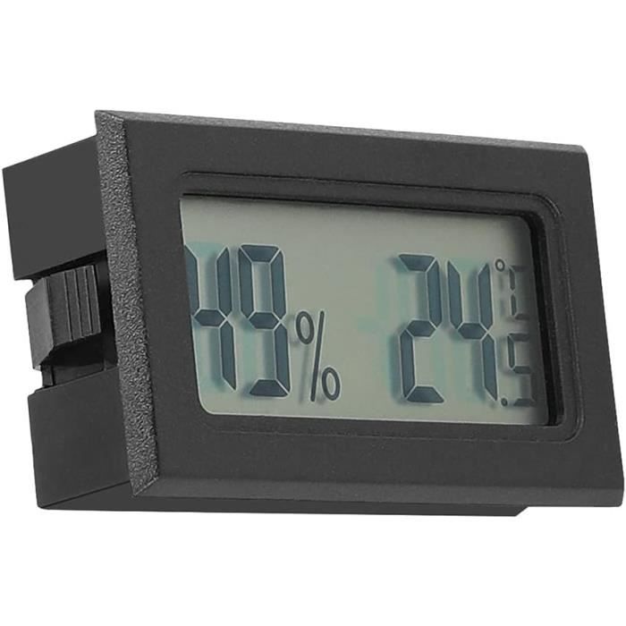 Mini Hygromètre Thermomètre Mètre Moniteur LCD Numérique Pour Caves à Cigares, Serre, Jardin