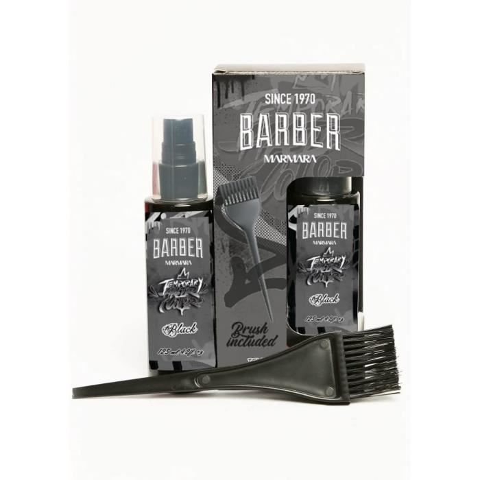 Colorant Temporaire Barbe/Sourcil Blackbeard For Men - Brun Noir - Neuf