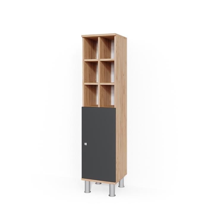 Vicco meuble de rangement de salle de bain Ruben, 30 x 97.5