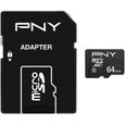 PNY Carte mémoire MICROSD 64GB PERFORMANCE PLUS C10-1