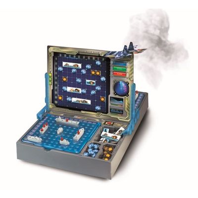 CLEMENTONI Bataille Navale Jetons magnétiques et navires en 3D