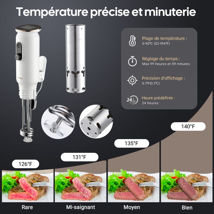 INKBIRD ISV-500W : le multicuiseur tout en un four à eau incontournable